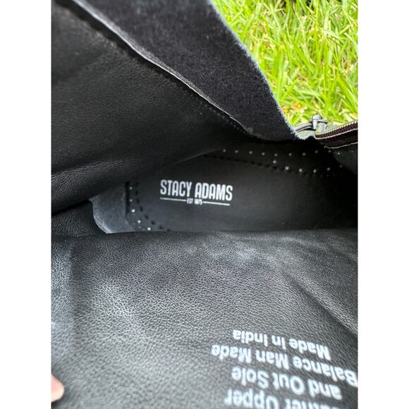 Stacy Adams Santos Side Zip Mens Boots-Size 11.5 - Picture 5 of 11